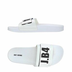 J·B4 JUST BEFORE WHITE SANDALS SIZE 12 BRAND NEW AND BEAUTIFUL